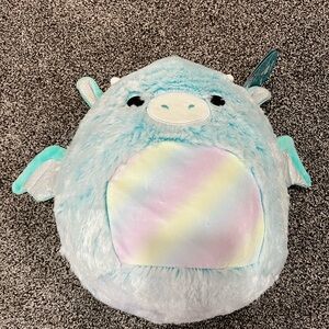 Squishmallows Blue Dragon Plush Toy